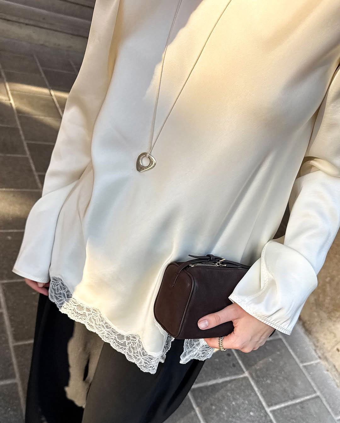 Stylish And Chic Top With A Split Neckline